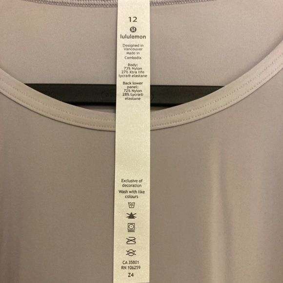 Lululemon Look Ahead Run Long Sleeve Peplum Top, 12 - Picture 2 of 6